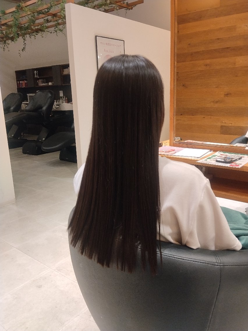 ロング カット 合田 美空のヘアスタイル