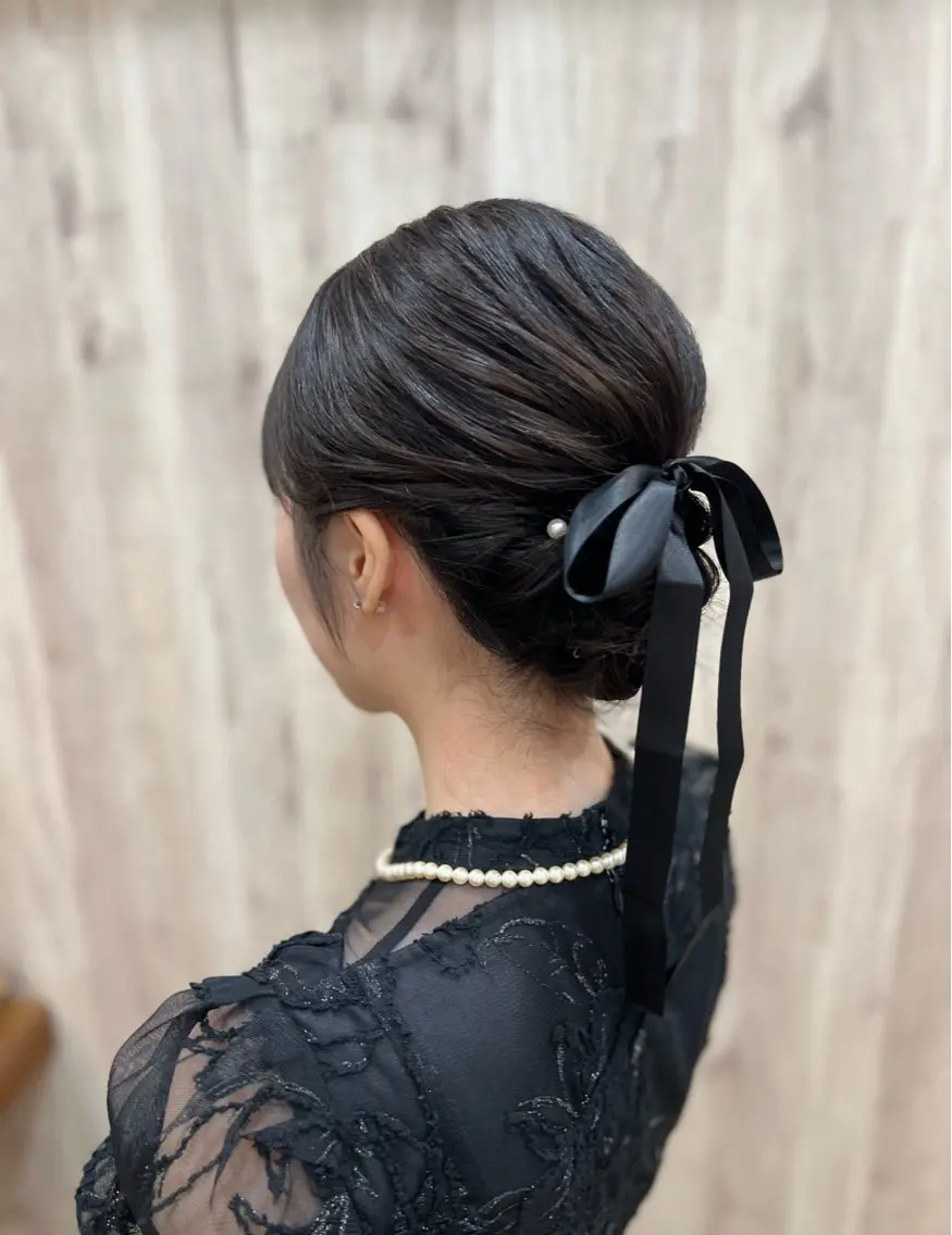 ヘアアレンジ ヘアセット ヘアメイクネイリスト hidemi中目黒のヘアスタイル