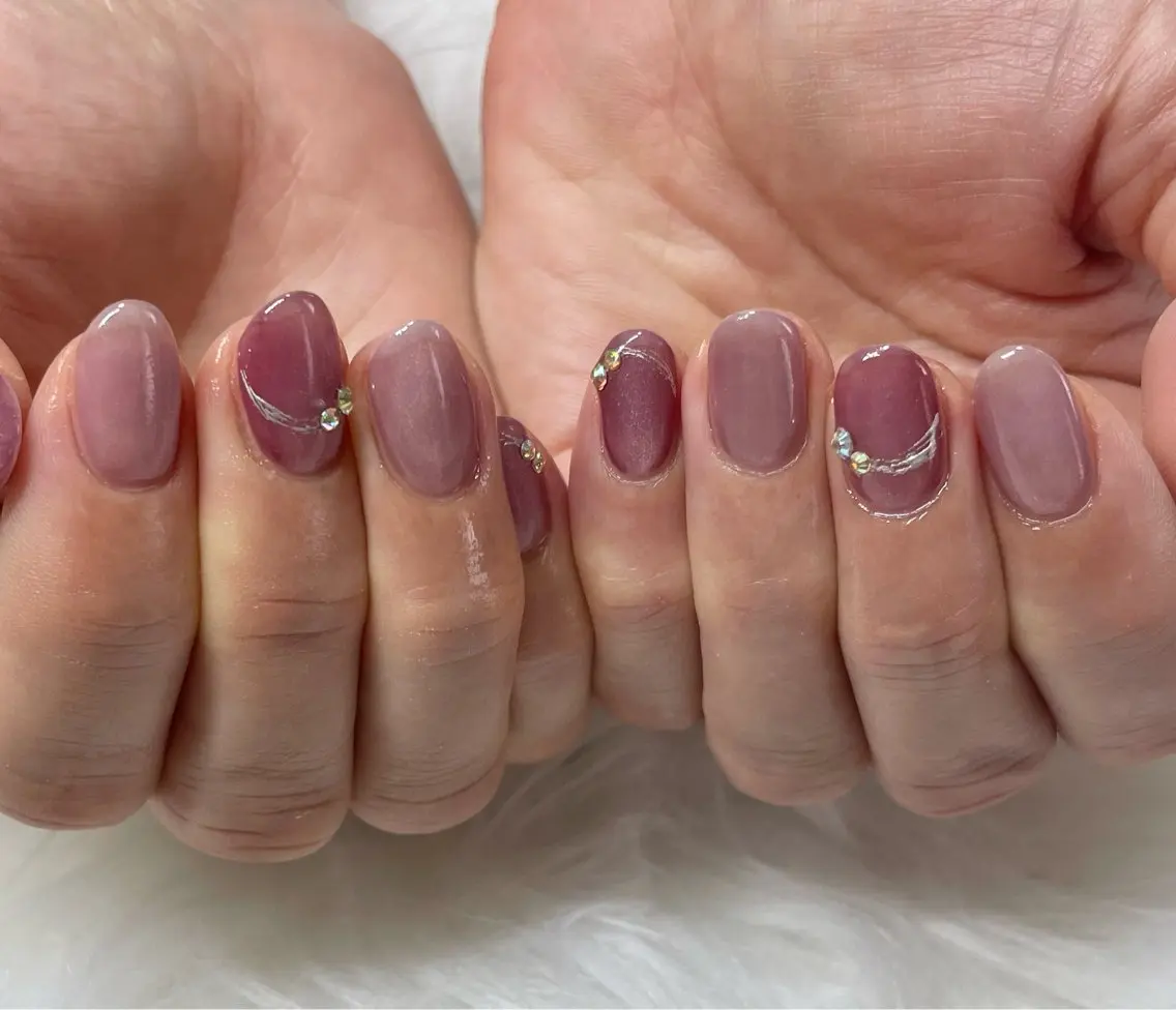 ネイル ハンドネイル nail salon HIRUKANAのネイルデザイン