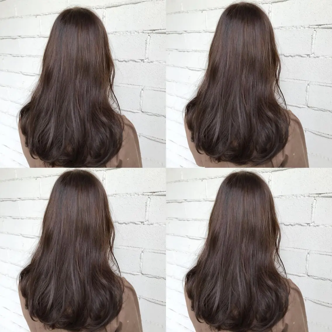 セミロング カラー アッシュ ハイライトカラー ハイライト 口コミ評価4.9⭐︎ カワナベ　マサシのヘアスタイル