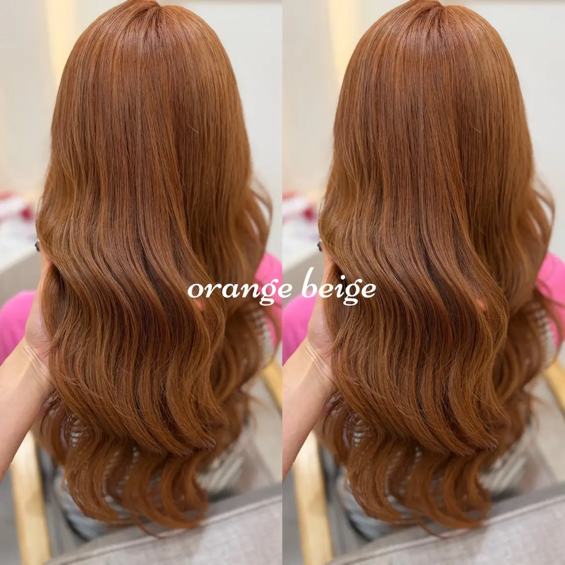 ロング ヘアカラー トリートメント lovis🧸ゆうあ 🧸/透明感カラーのヘアスタイル