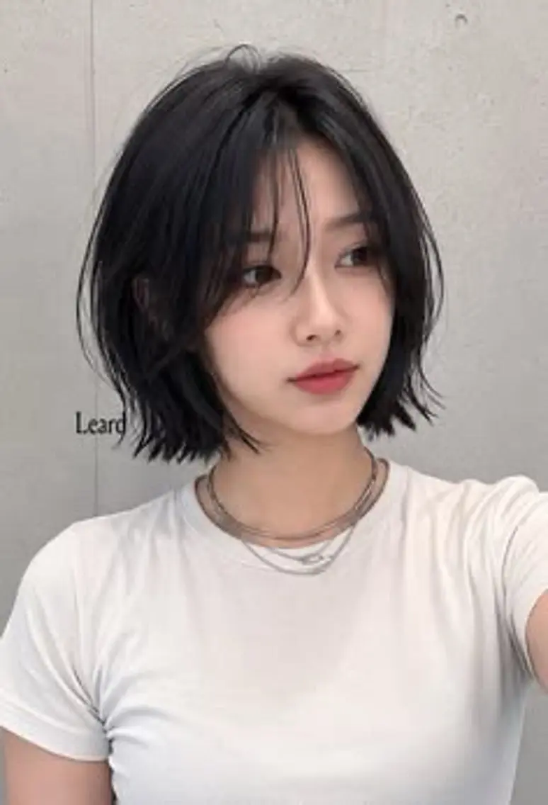 ミディアム カラー カット ヘアカラー ボブパーマ🍄レディ ーショート特化りょうのヘアスタイル