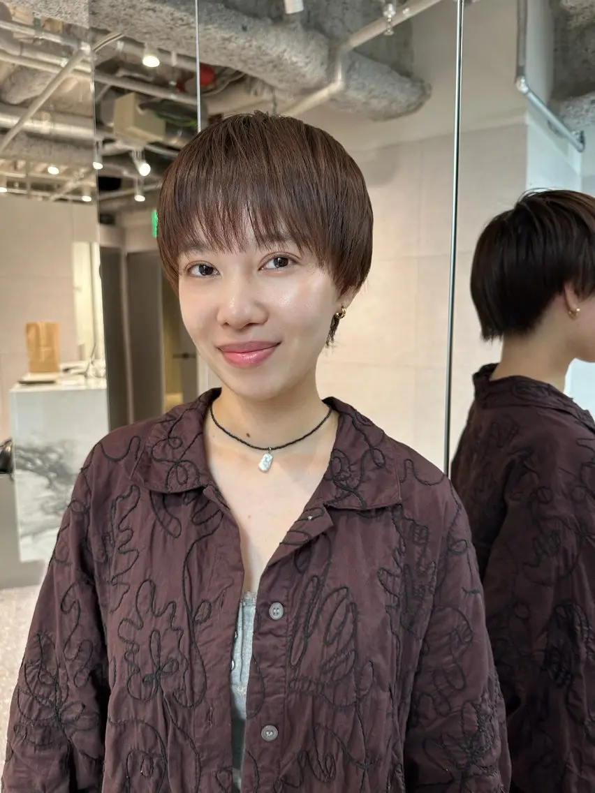ショート カラー ショートヘア 美容室難民を救う 美容師/こうたのヘアスタイル