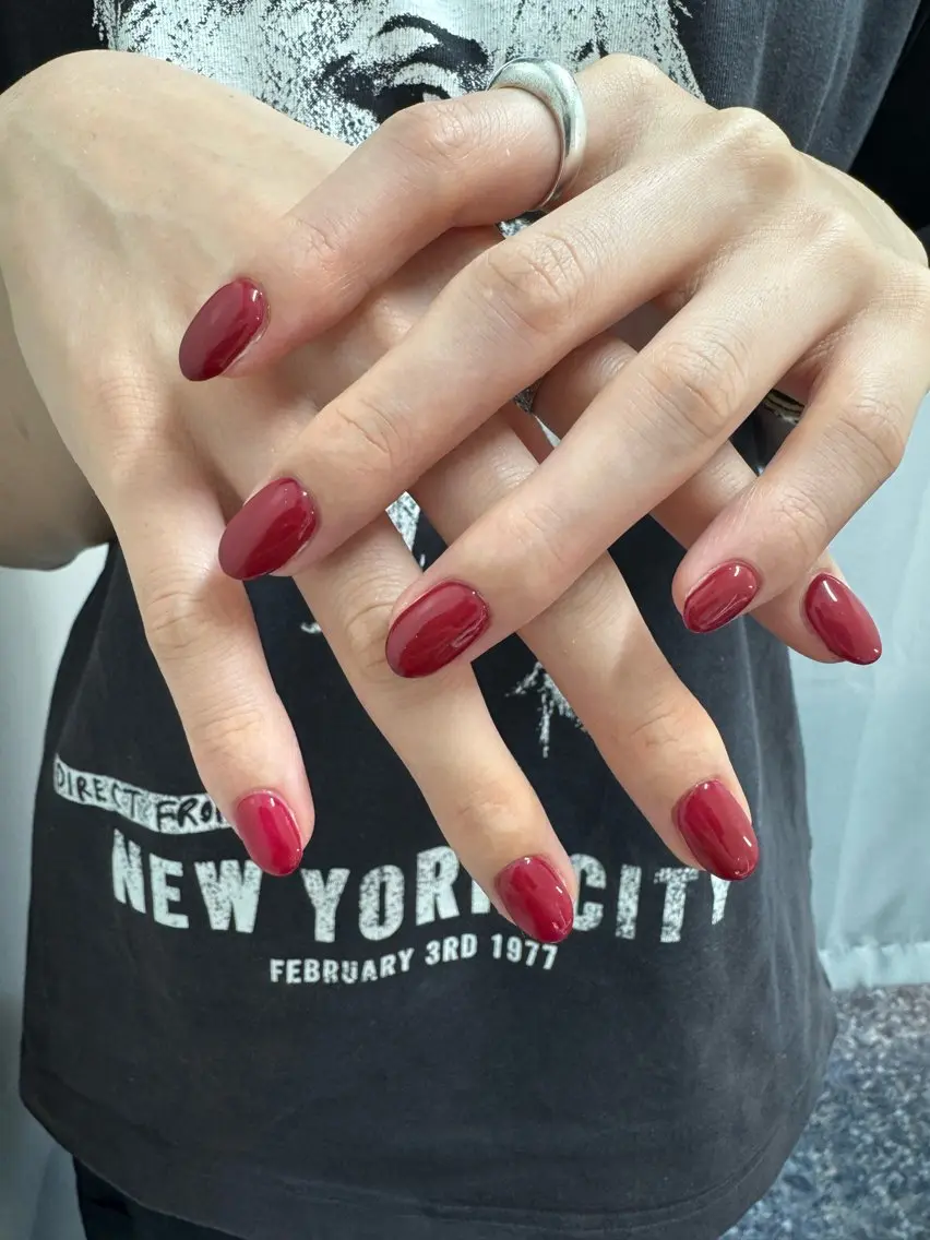 ネイル ワンカラーネイル nail♡ wakaba♡のネイルデザイン