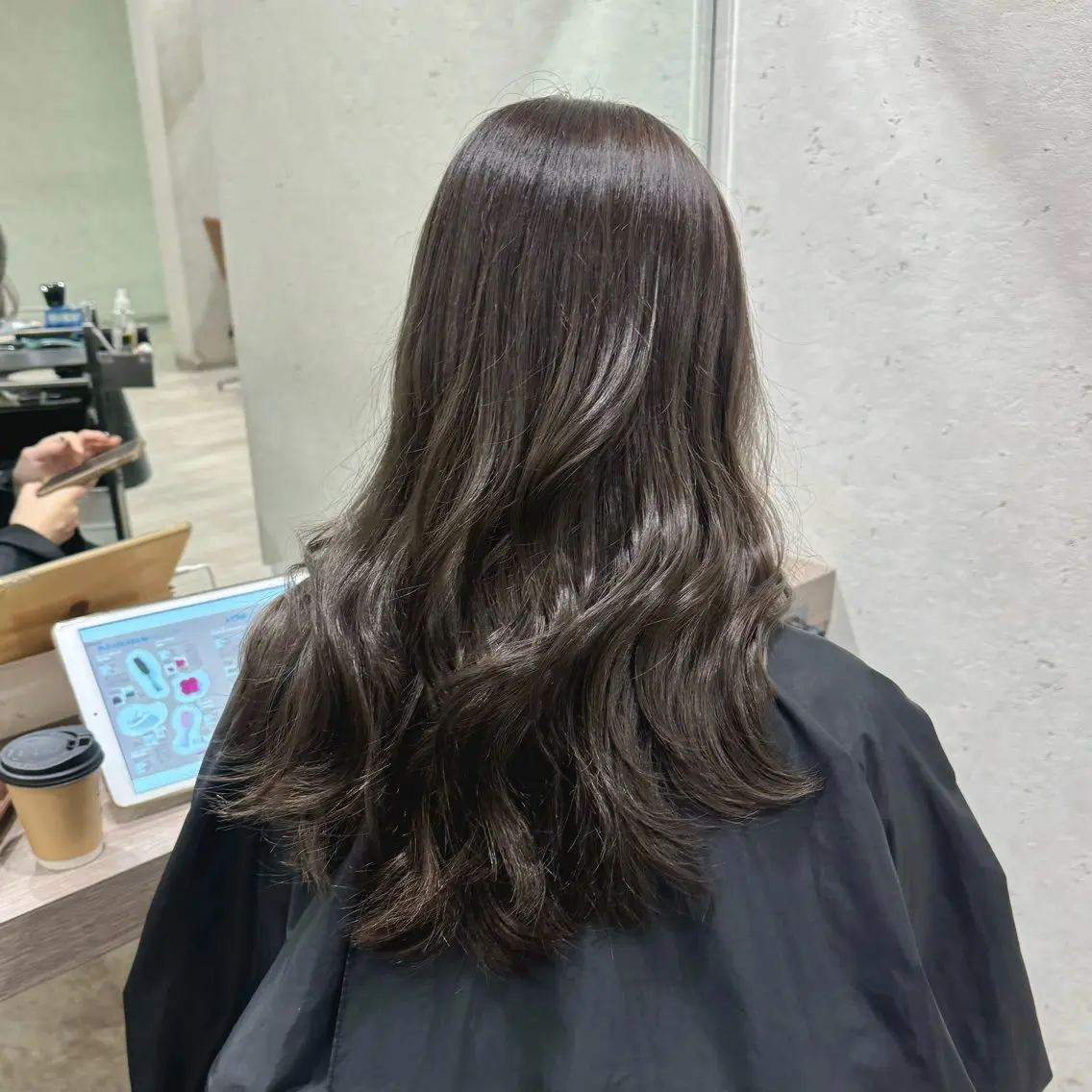 ミディアム 艶カラー/ヘアセット 着付け　ふうか　渋谷のヘアスタイル