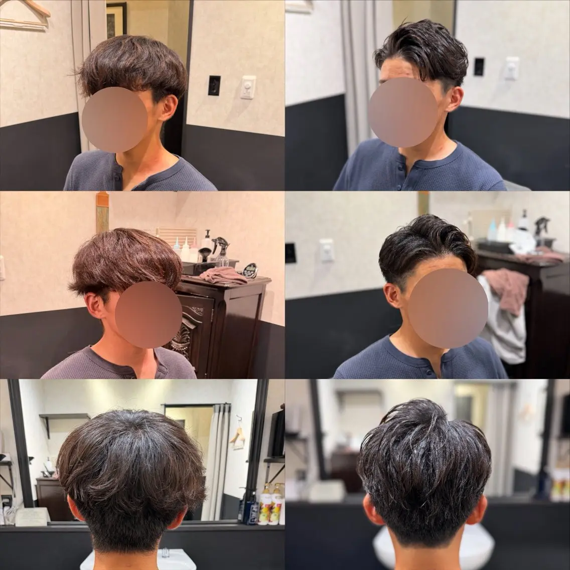 ショート メンズ 長岡 快樹のヘアスタイル