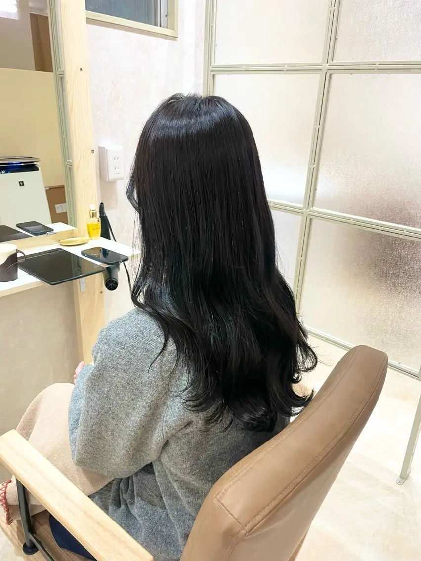 ロング ヘアカラー トリートメント ❤︎SAKURA 【Rico】❤︎のヘアスタイル