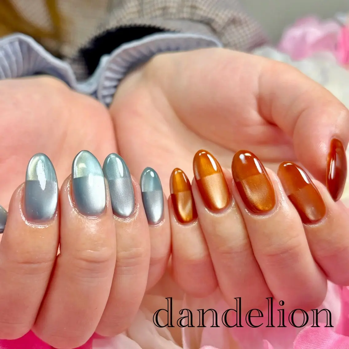 ネイル ハンドネイル ハンドケア dandelion ダンデライオンのネイルデザイン