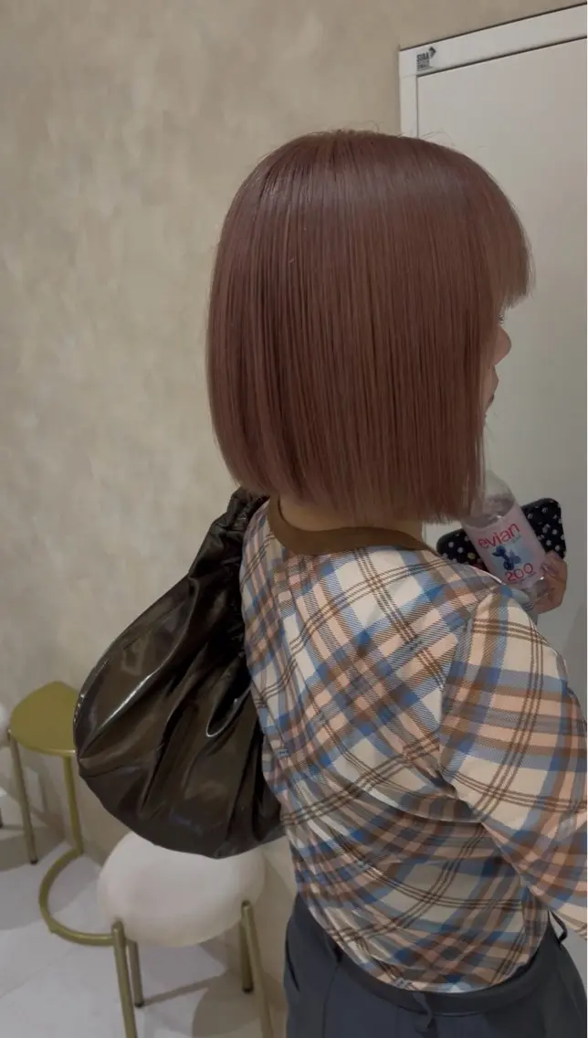 ショート カット ヘアカラー トリートメント nao🎀zina 透明感/艶髪のヘアスタイル