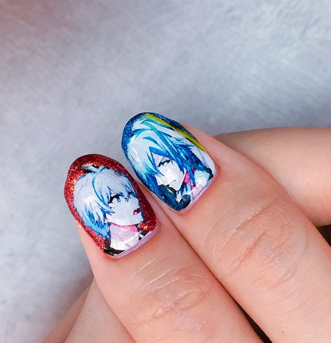 ネイル ハンドネイル 推しネイル | 　aycnailのネイルデザイン