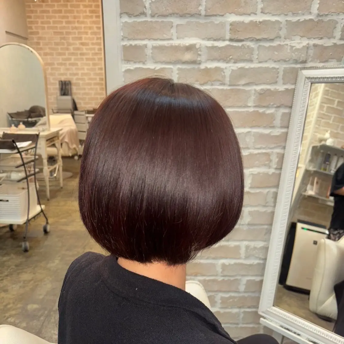 ショート 暖色カラー💞 菊地しおんのヘアスタイル