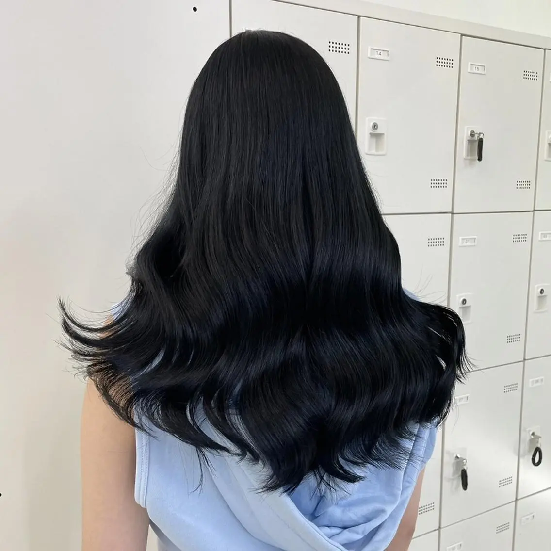 カラー ヘアカラー トリートメント 大人っぽ韓国ヘア 寒色💙yuma💙のヘアスタイル
