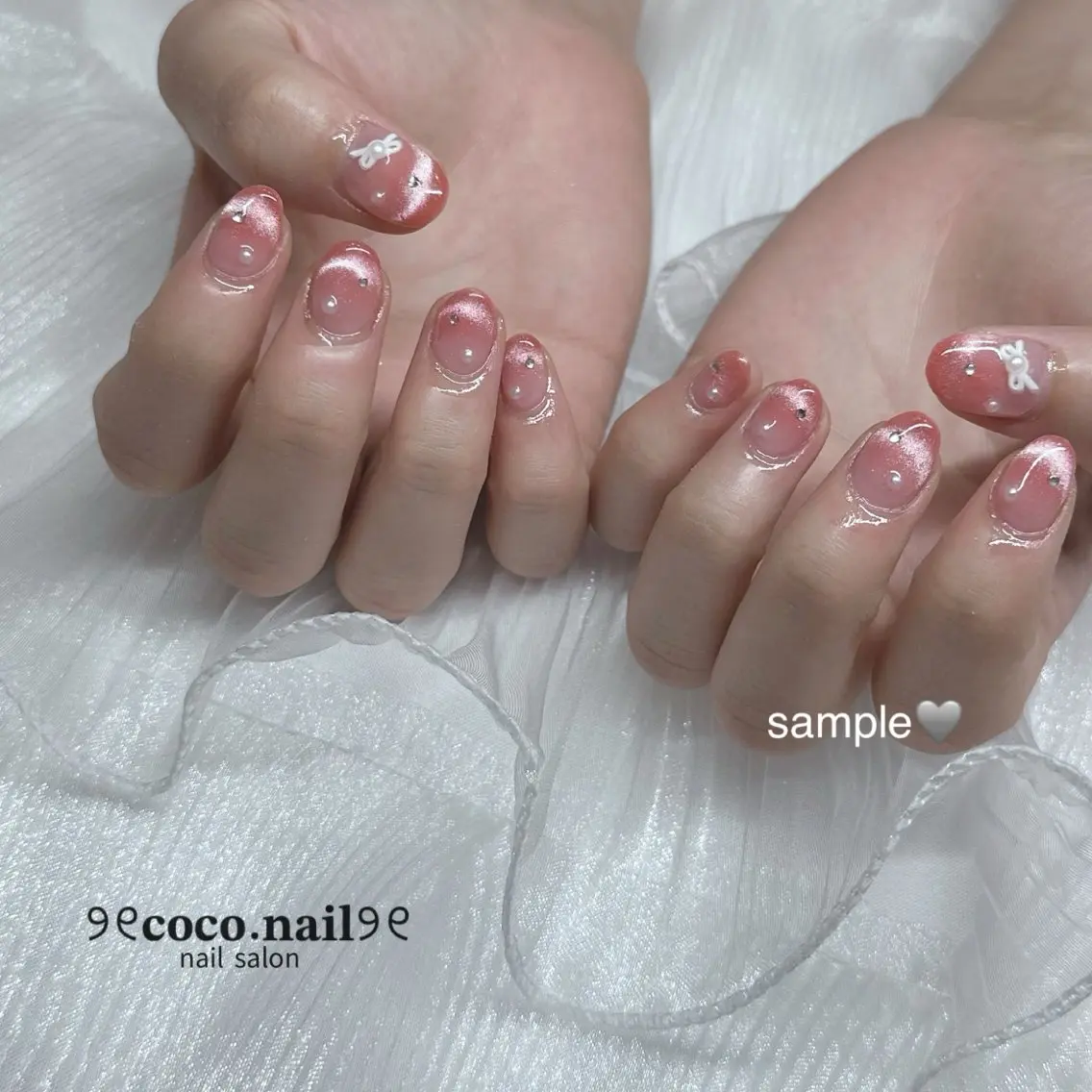 ネイル lili.nail y2k/長さ出しのネイルデザイン