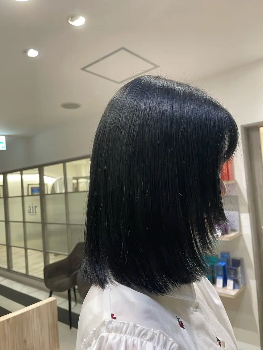 先着‼️9月10日限定❗️内巻きボブカット➕超音波トリートメント(1万円相当)無料施術✨️の写真
