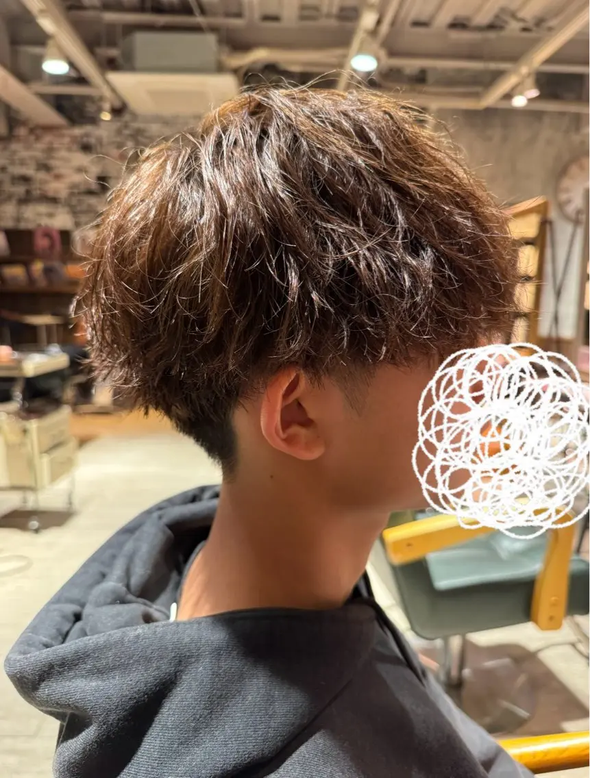 パーマ メンズ カット パーマ 【メンズ専門】 🔥十河🔥のヘアスタイル