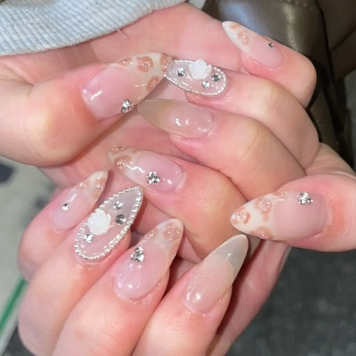 【オフなし】チップ長さだし10本➕定額orシンプル持ち込みデザインの写真