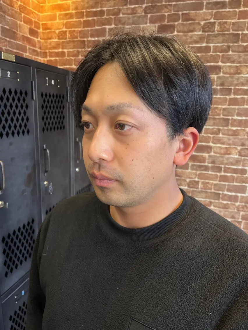 ショート メンズ 久木原 ゆりのヘアスタイル
