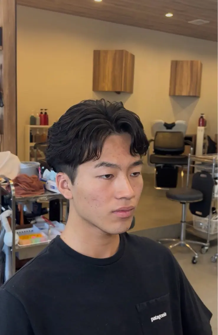 ショート メンズ ショートヘア 吉田 到真のヘアスタイル