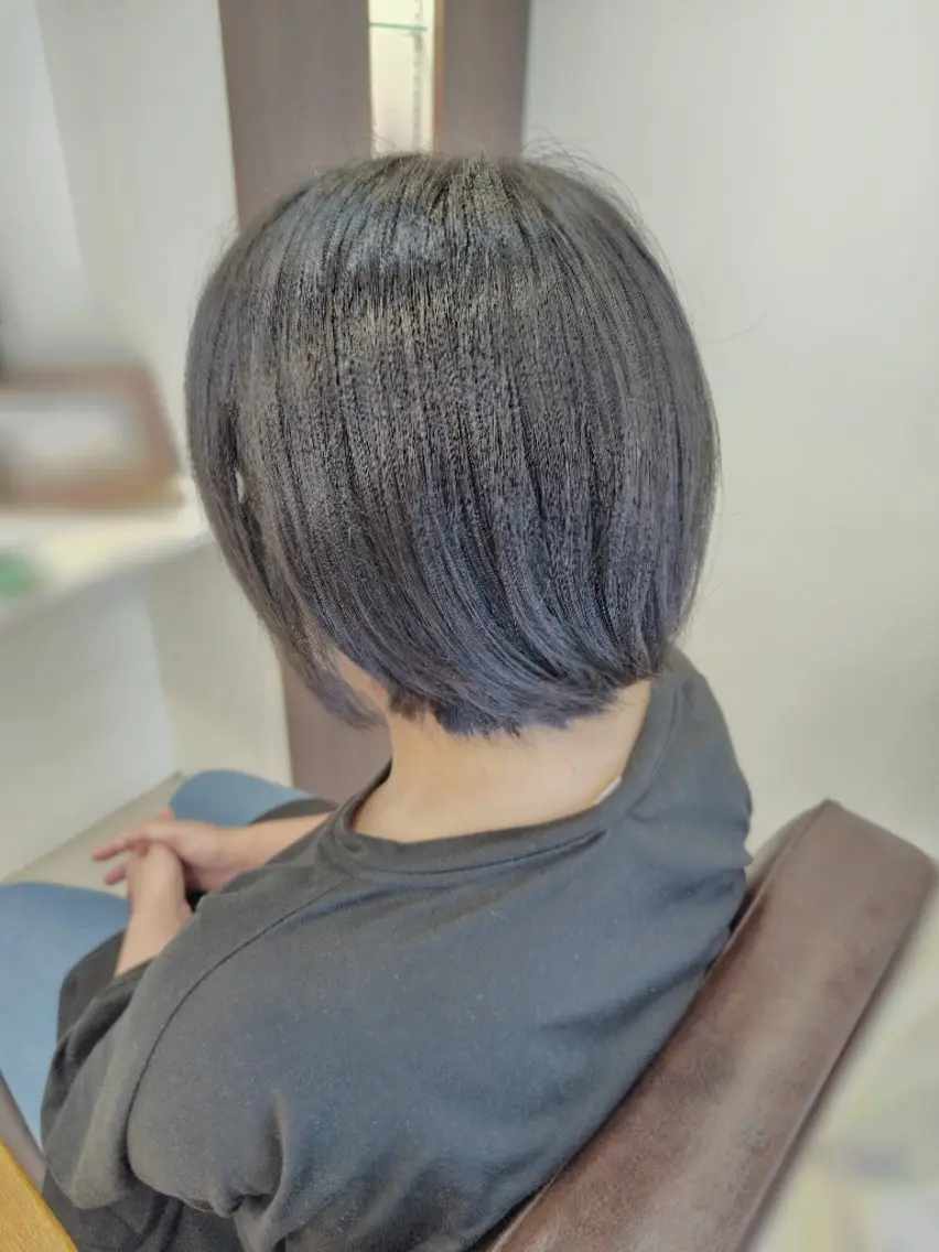 ショート カット 三浦 瑞華のヘアスタイル