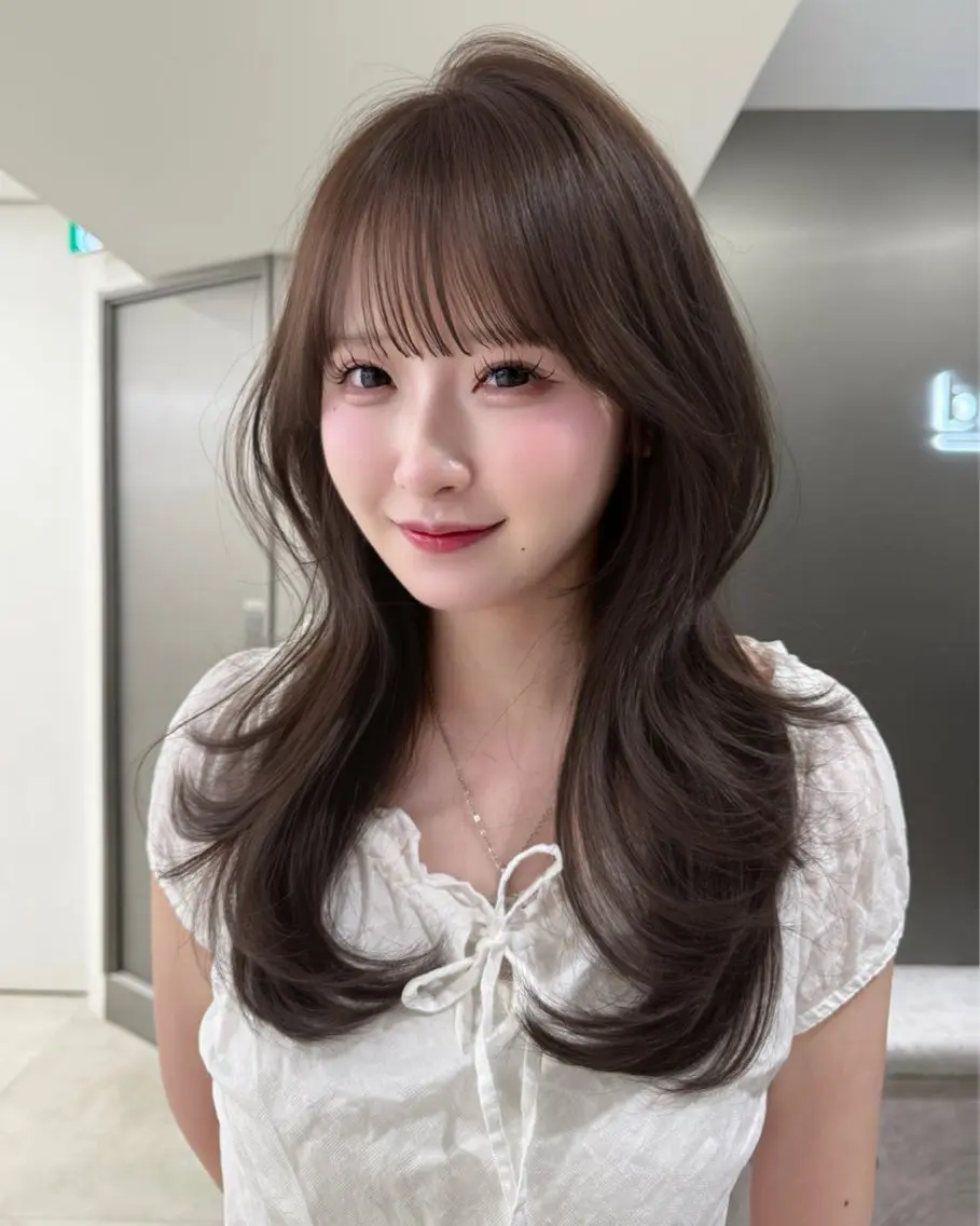 ロング ゆい レイヤーカット特化のヘアスタイル