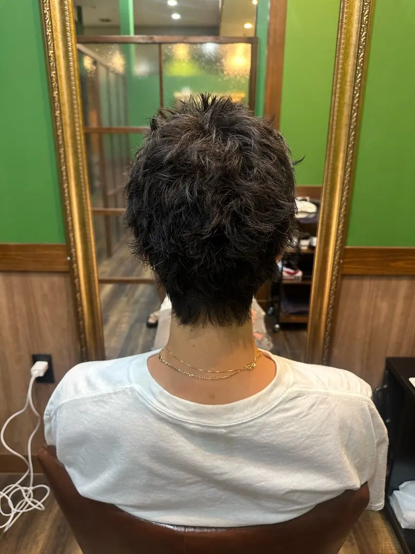 メンズ スパイキーショート 🪼スペースサロン アラキ🪼のヘアスタイル