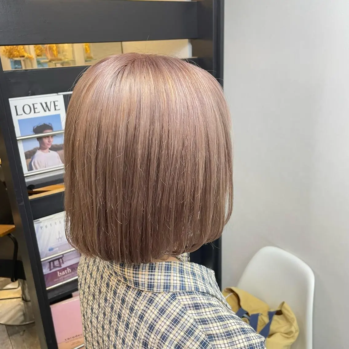 ダブルカラー(ケアブリーチ+オンカラー)+トリートメント/追加でカット可◎の写真