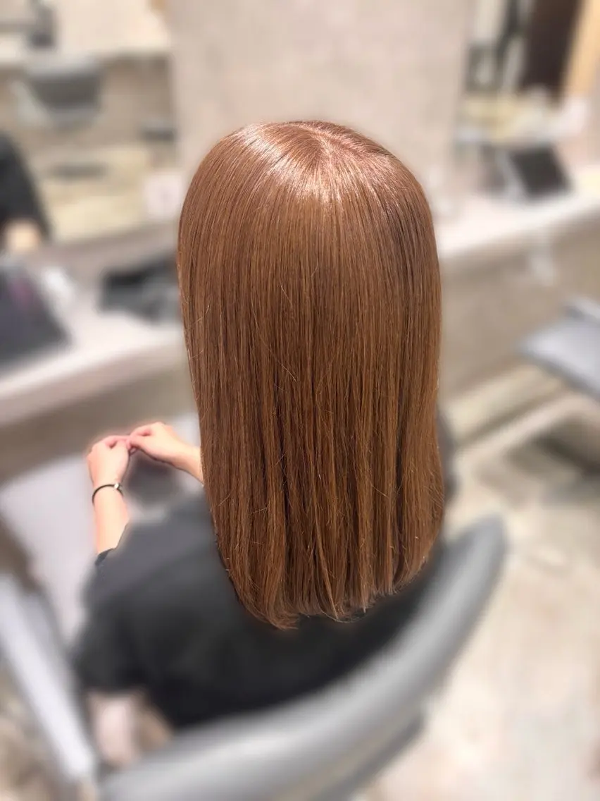 ミディアム ヘアカラー より♡ モデル募集中🎀のヘアスタイル