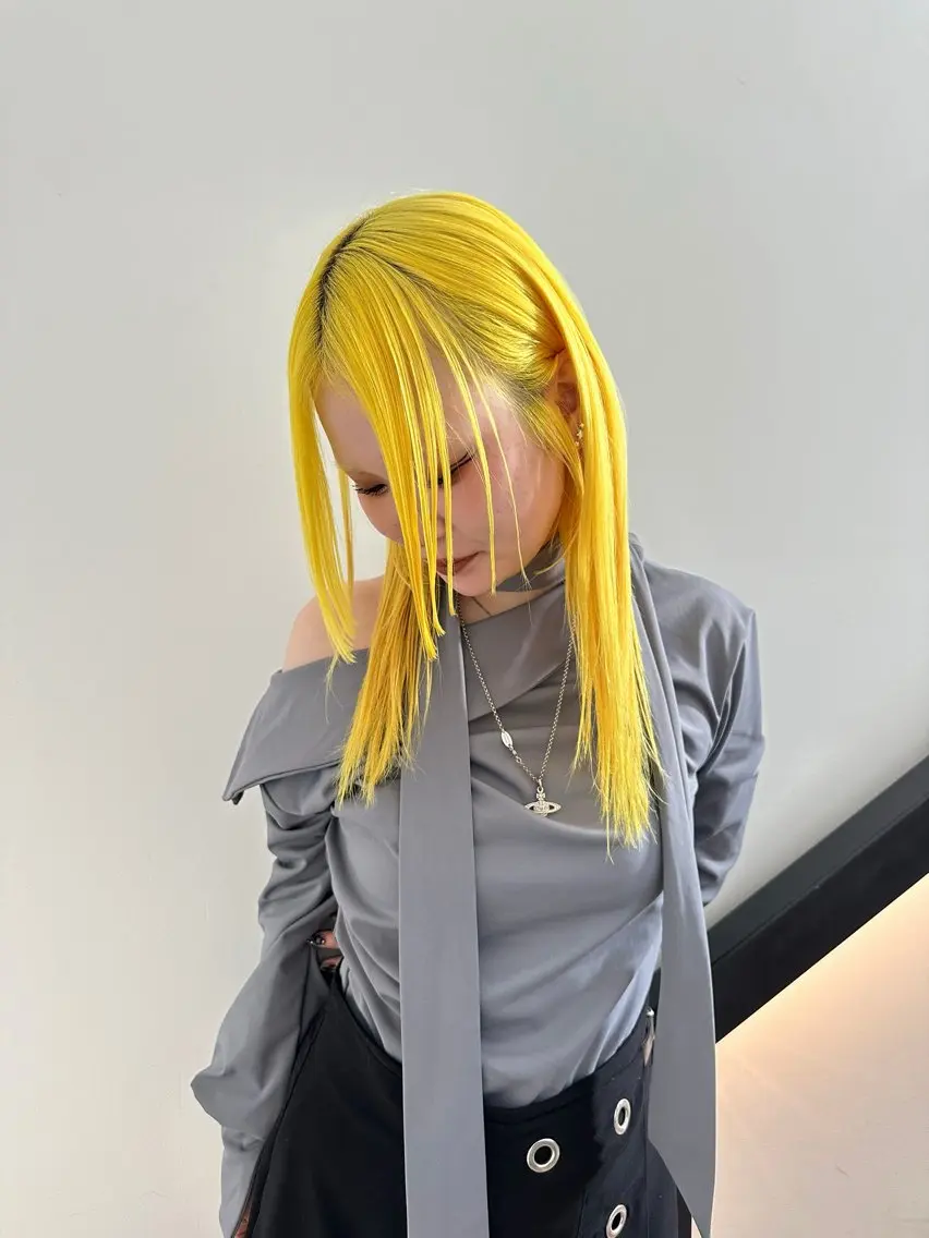 カラー ハイトーン特化 pepe🎀のヘアスタイル