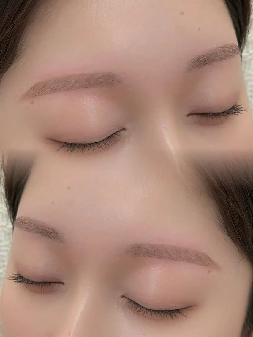 アイブロウ 眉毛ワックス脱毛 ワックス脱毛 THE CHIC fumiのマツエク・マツパデザイン