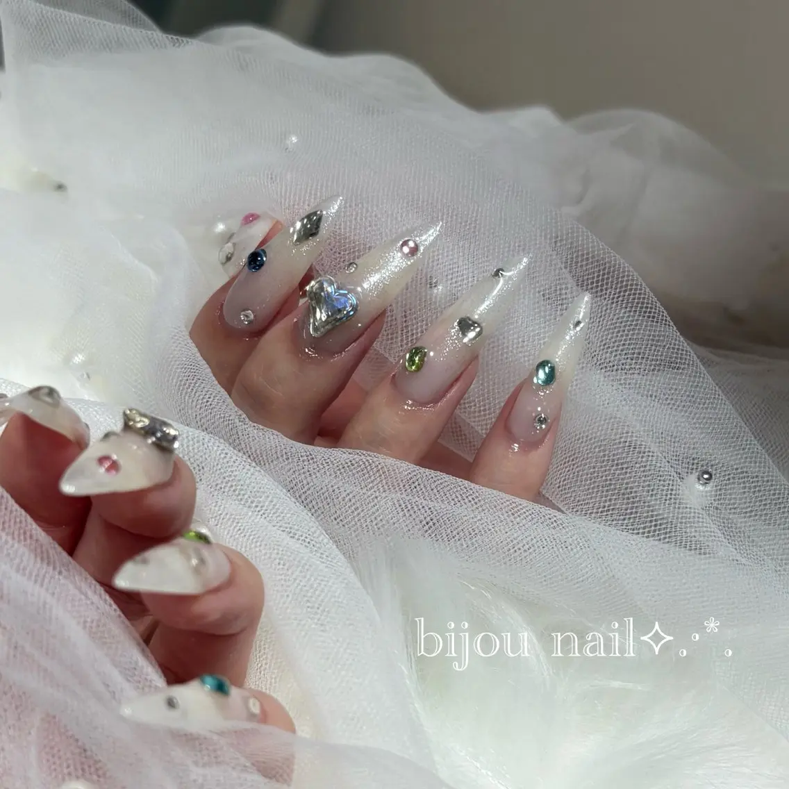 ネイル ハンドネイル 🦋 Rina🦋のネイルデザイン