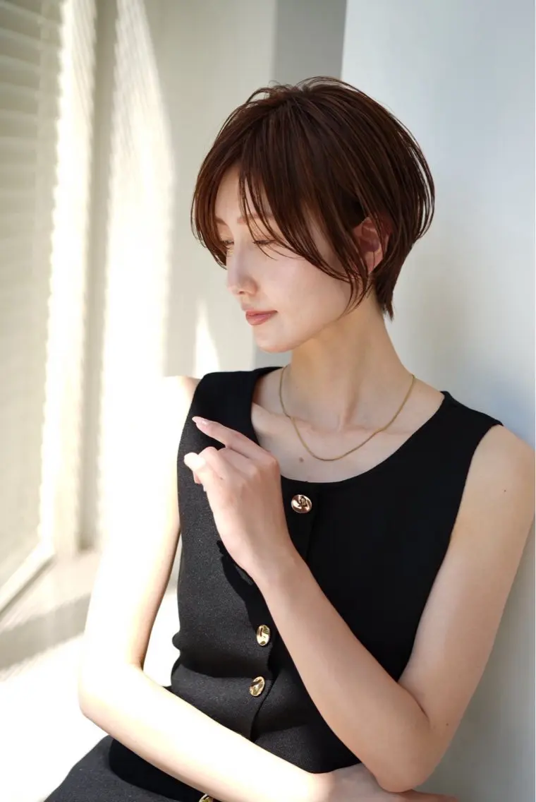 ショート カラー 八幡 空乃のヘアスタイル