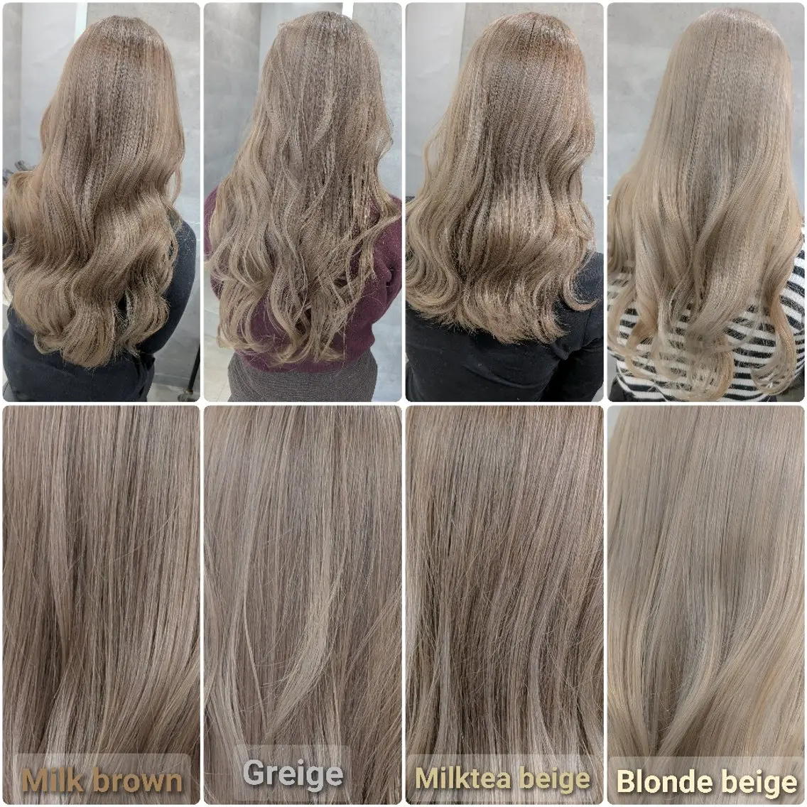 セミロング ヘアカラー トリートメント ミルクティー特化 🌈島内　琢真🌈のヘアスタイル