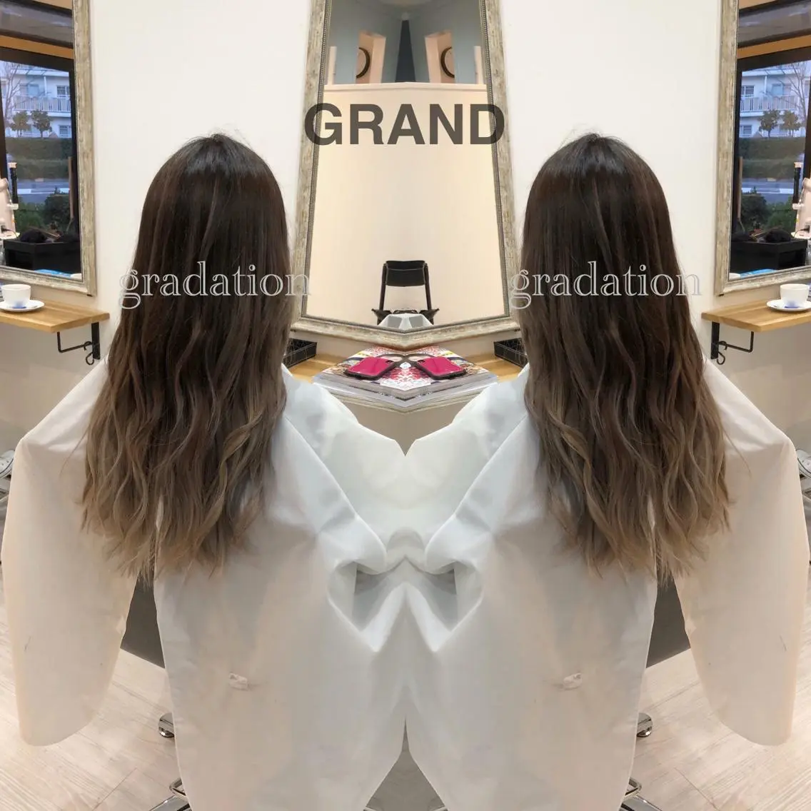 ロング ashida yuukiのヘアスタイル