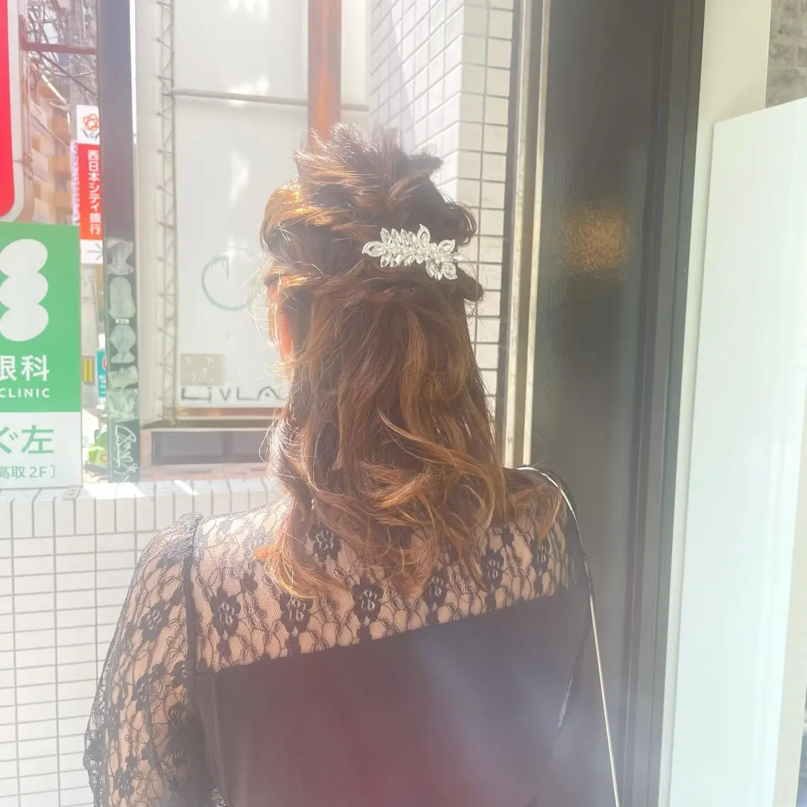 セミロング 髪質改善 縮毛矯正 トリートメント 酸熱トリートメント MATISSE藤崎 渕上 ジュビアイのヘアスタイル