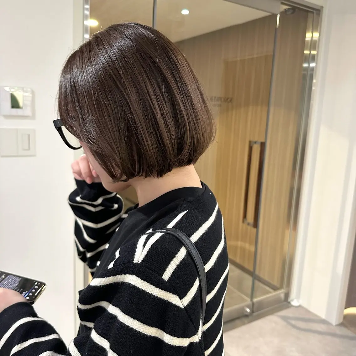 カット💇♀️+艶カラー✨+サラツヤトリートメントの写真