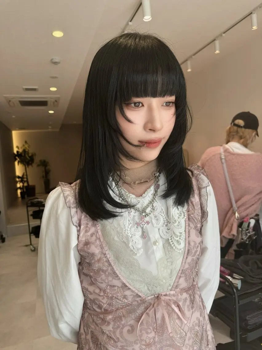 セミロング カット ヘアセット ✂️似合わせの魔術師 石田一樹✂️のヘアスタイル
