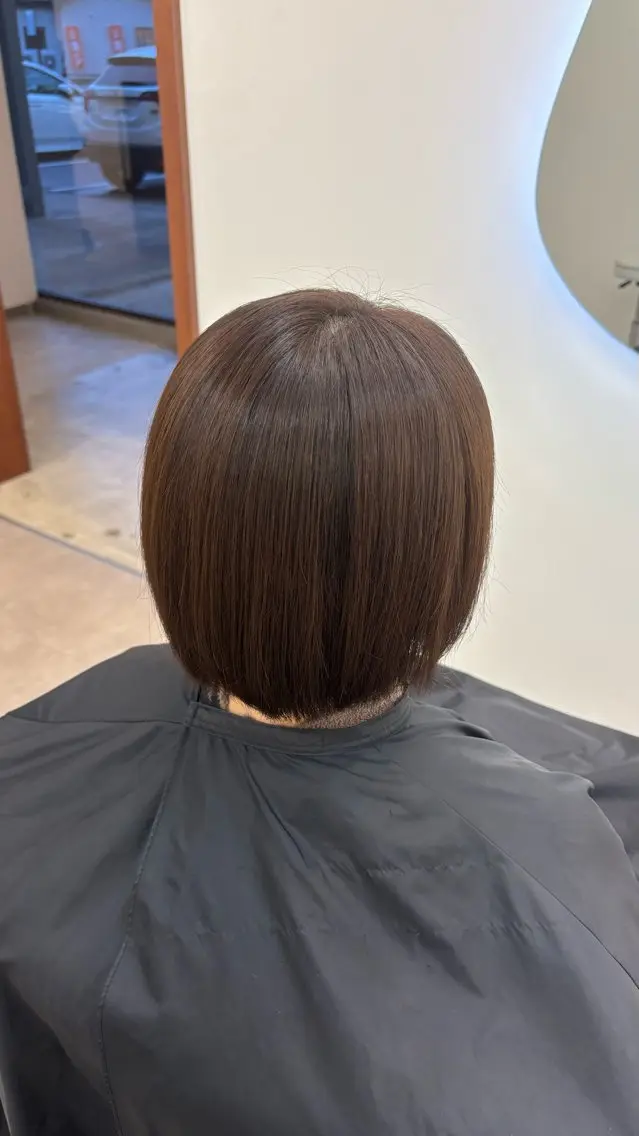 ショート 縮毛矯正 sakura / quailaのヘアスタイル