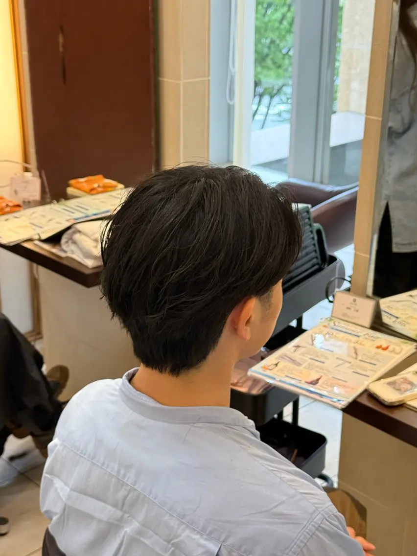 メンズ メンズ韓国風 篠崎 大翔のヘアスタイル