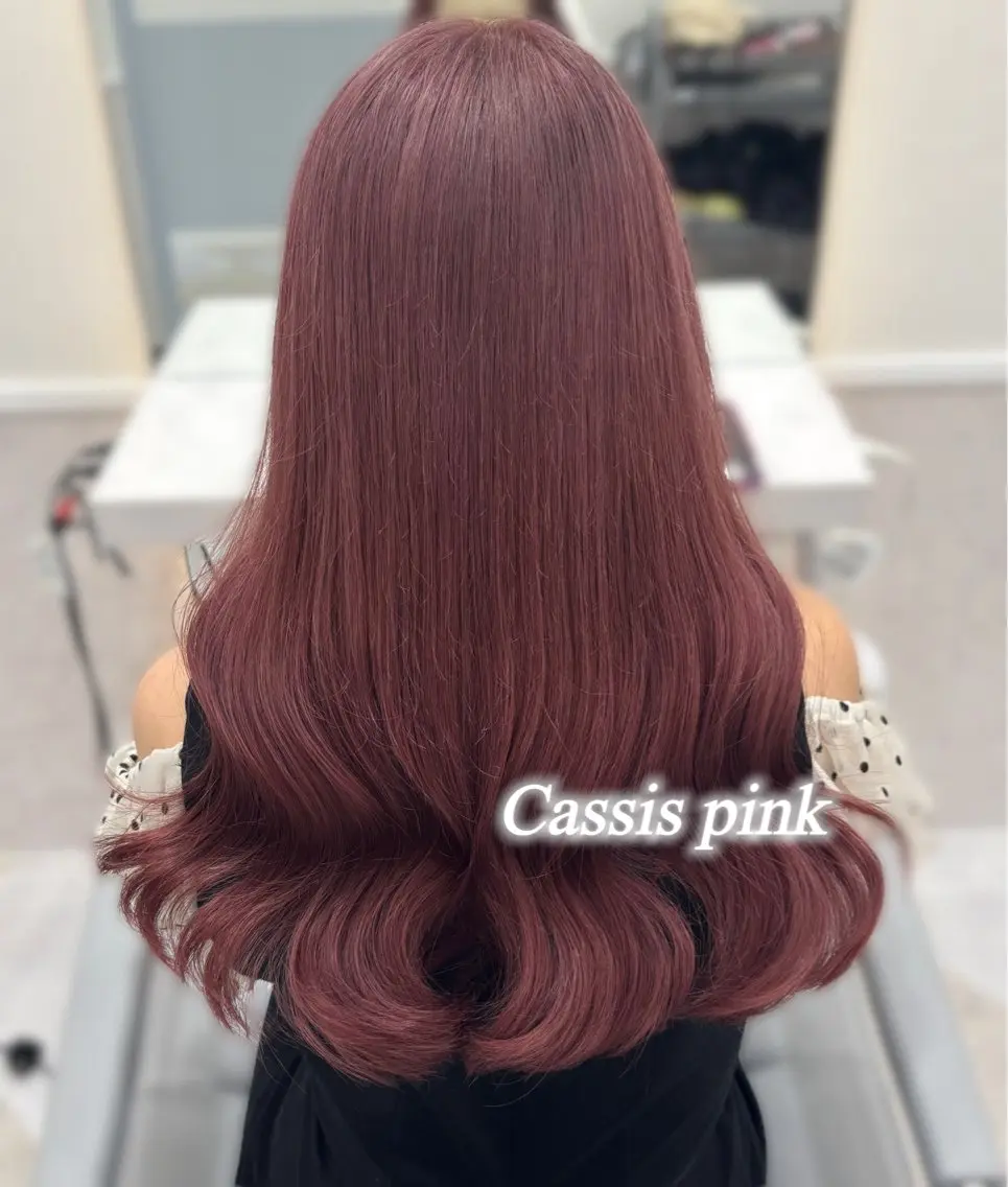 ロング ヘアカラー 松村 知佳のヘアスタイル