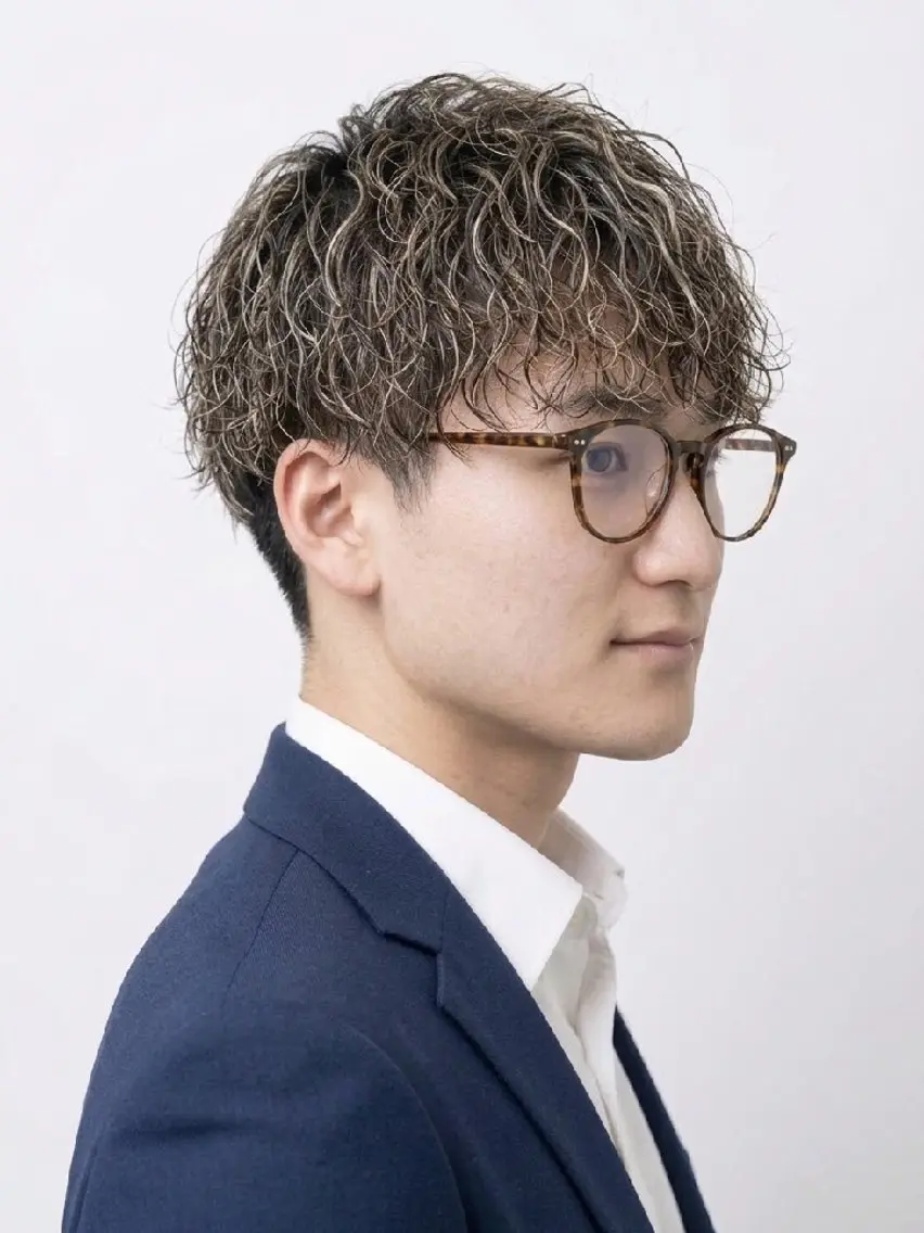 メンズ カット ヘアカラー パーマ 🚹メンズ専門🚹〓 💠塚田 諒平💠のヘアスタイル