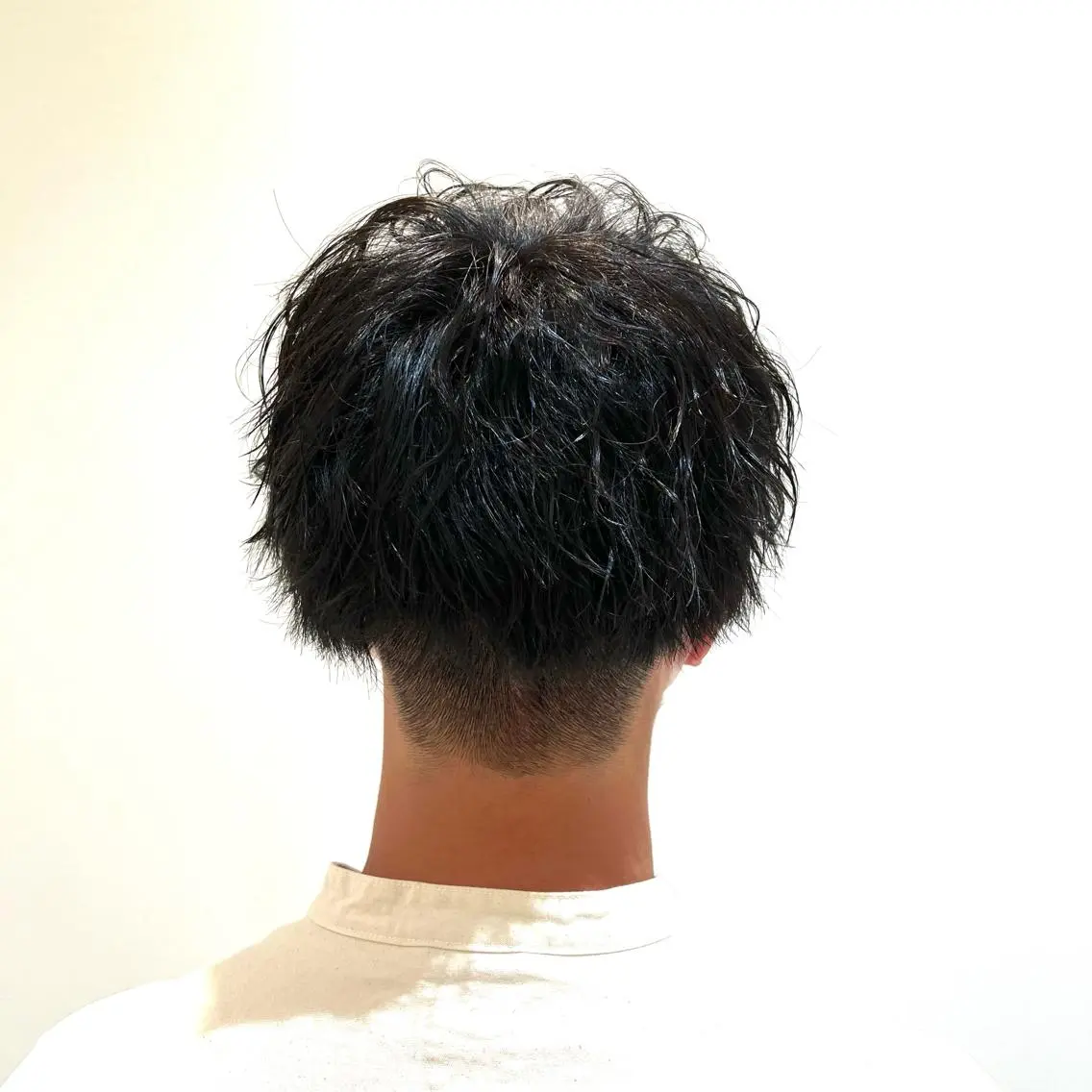 パーマ メンズ 韓国風🌷✨ 守屋紗希のヘアスタイル