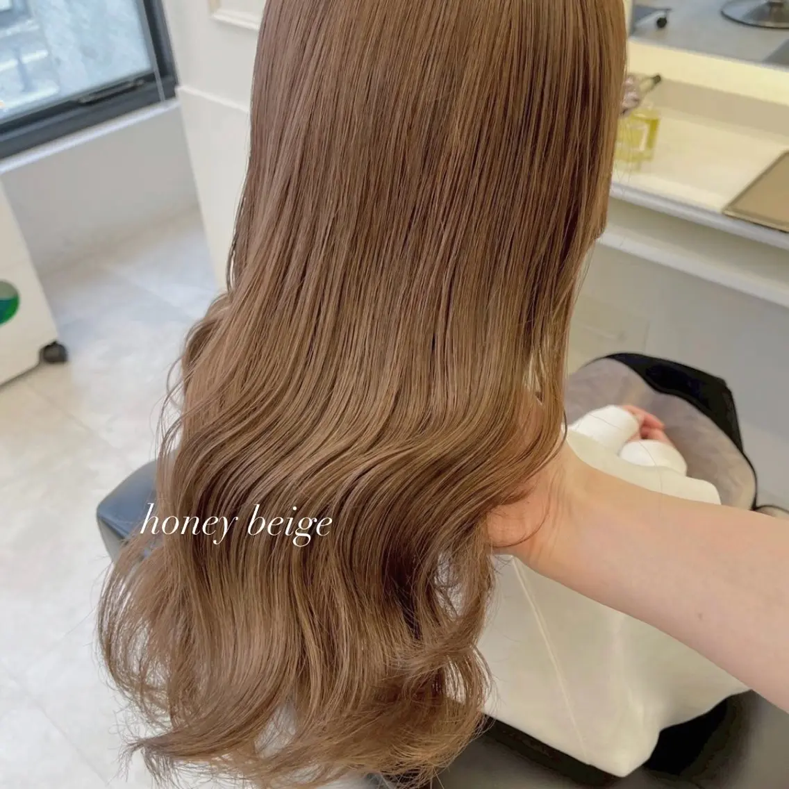 ロング ヘアカラー Parve Mix / 根本 梨湖🫧のヘアスタイル