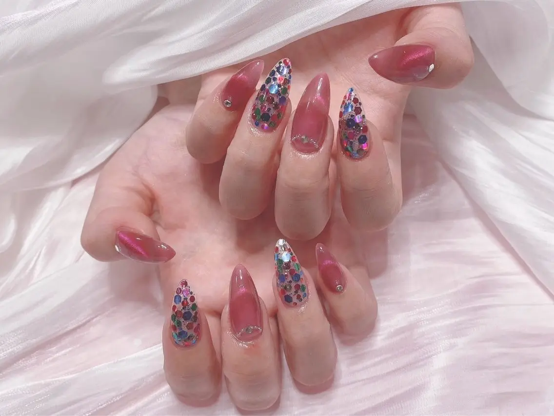 ネイル ハンドネイル ジョリ kasumi🌹💅のネイルデザイン