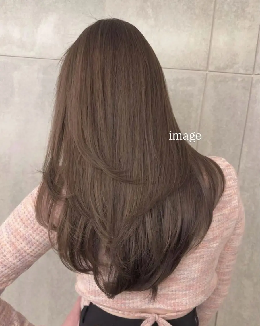 透明感たっぷり⸝⋆ダブルカラー🪄👱🏻♀️の写真
