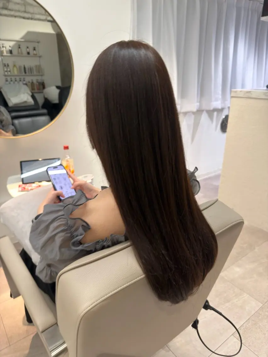 髪質改善トリートメントの写真