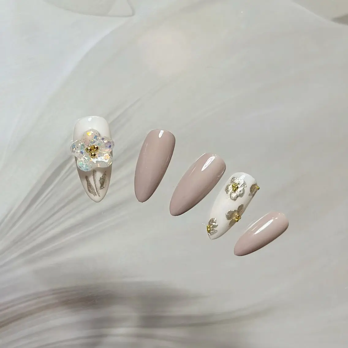 ネイル フラワーネイル ニュアンスネイル ㅤ ㅤ ㅤ ㅤ ㅤ momoのネイルデザイン