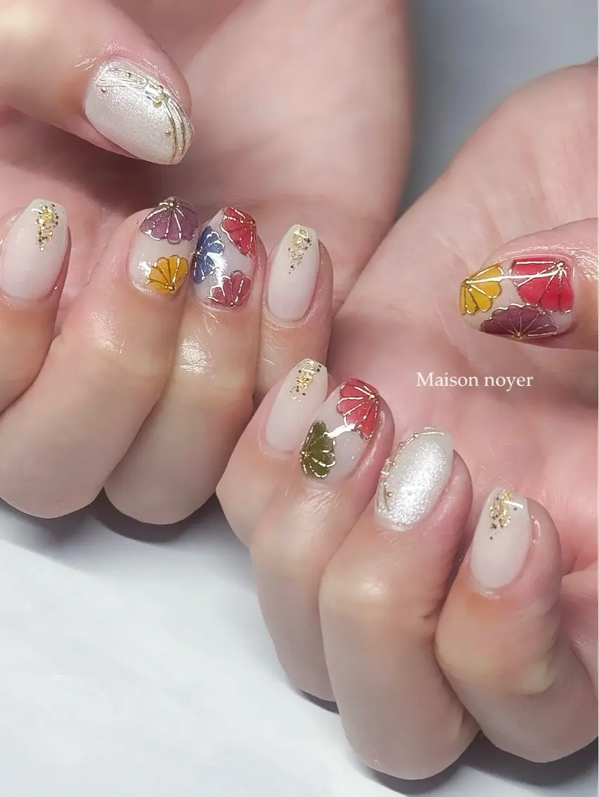 ネイル ハンドネイル Maison noyerのネイルデザイン