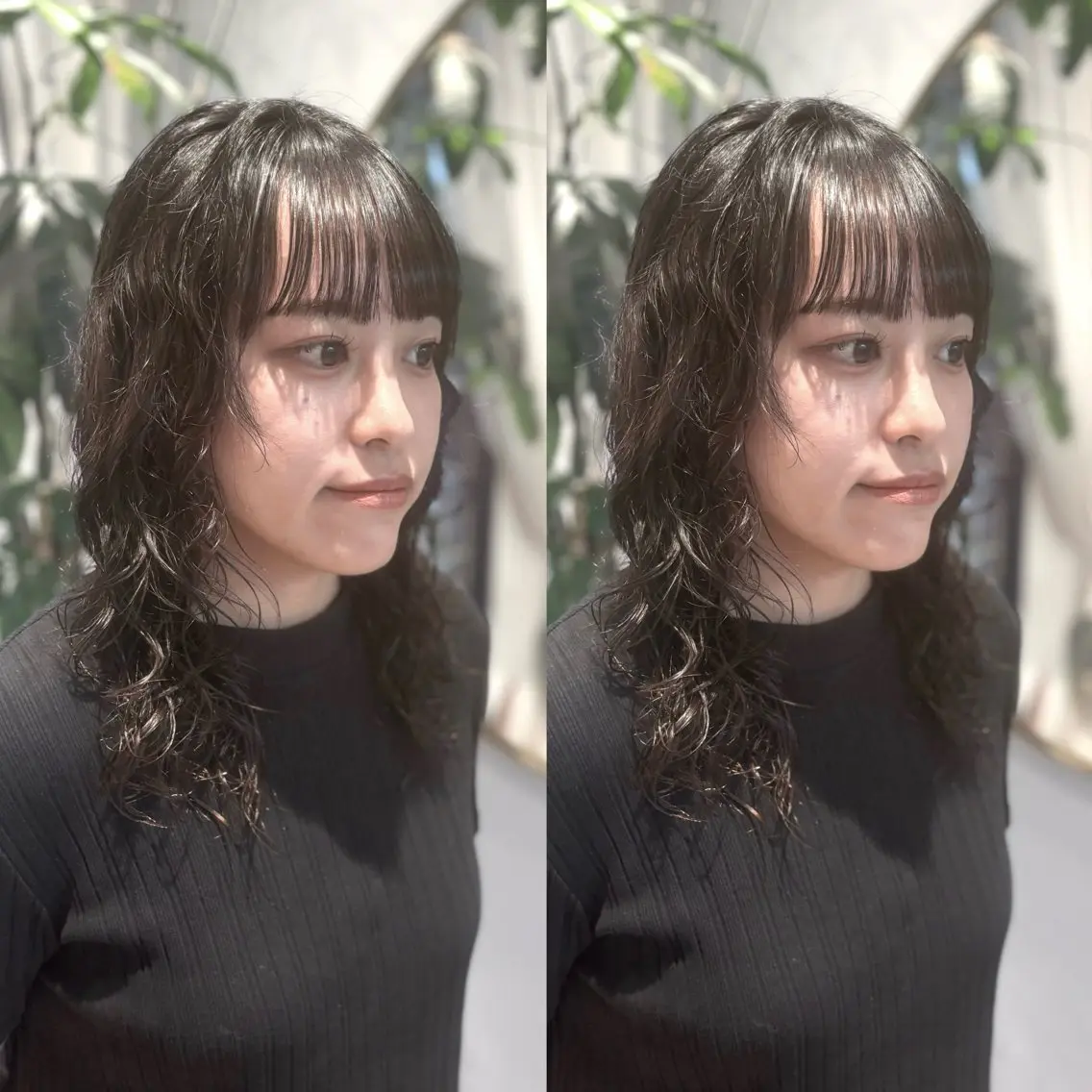 【♡🫍直毛さん向け🫍♡】デジタルパーマ+カット内部補修トリートメント 【横浜】の写真