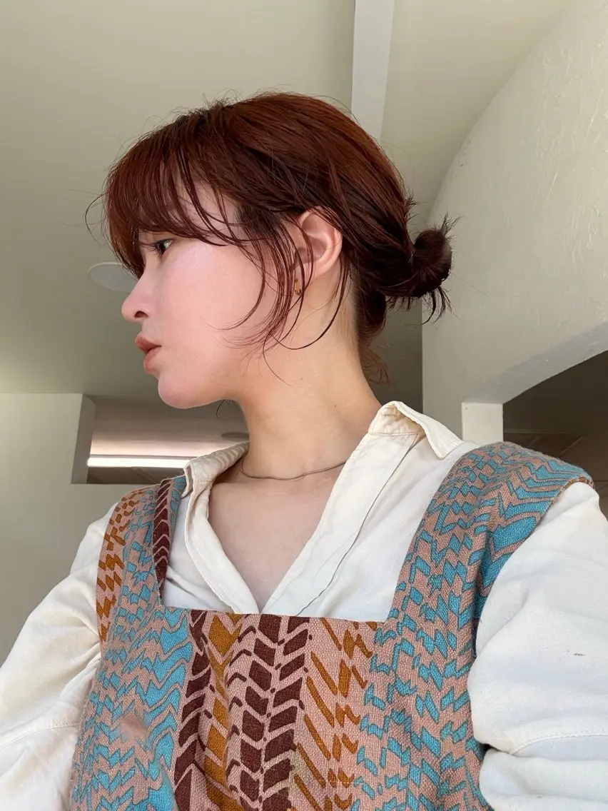 カラー 透明感カラー hana. /ロングカットモデルのヘアスタイル