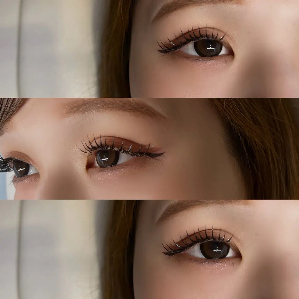 マツエク・マツパ フラットラッシュ ナチュラル マツエク eyesalon flanerのマツエク・マツパデザイン